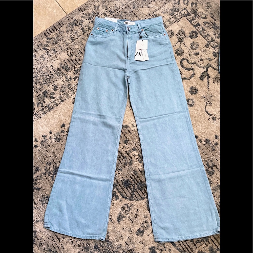 Zara Ditta Wide Leg Jeans